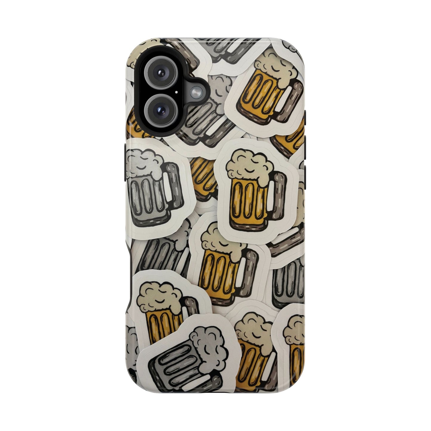 Magnetic Impact-Resistant Case- Beer Lover