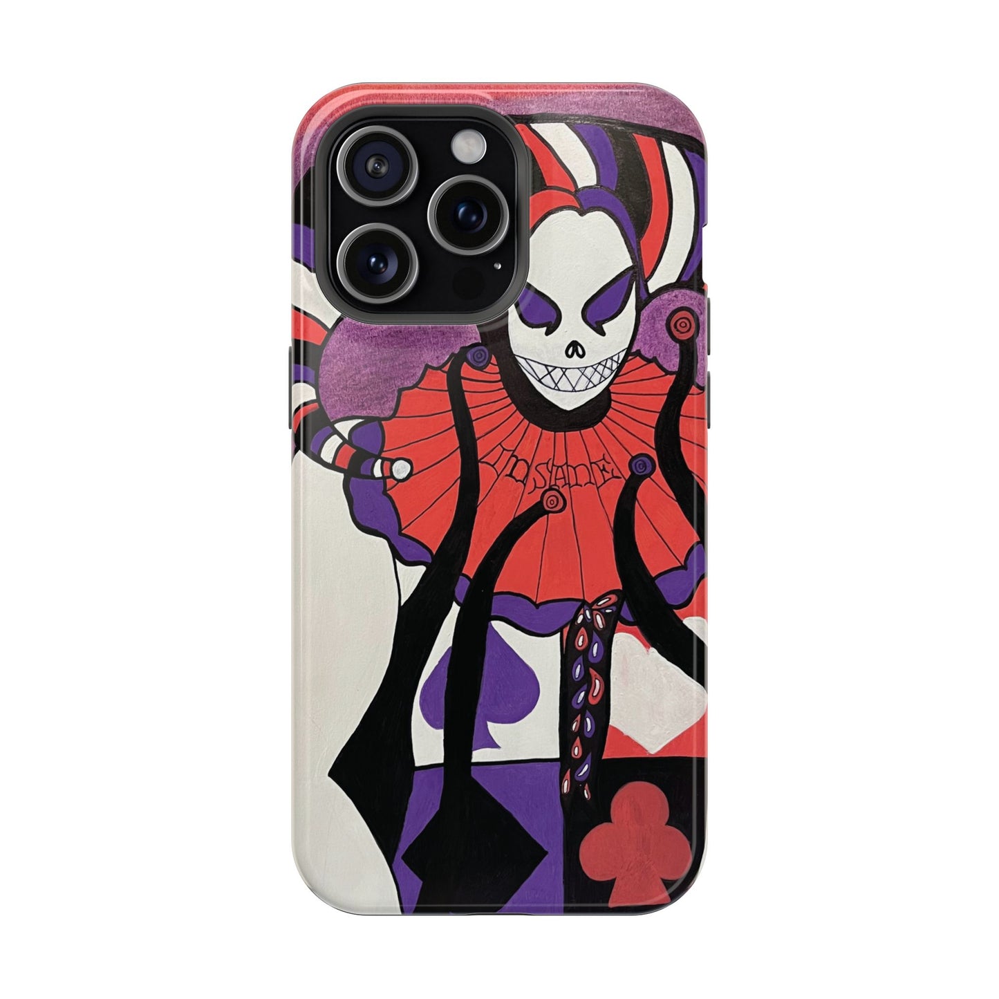 Magnetic Impact-Resistant Case- Dark Jester