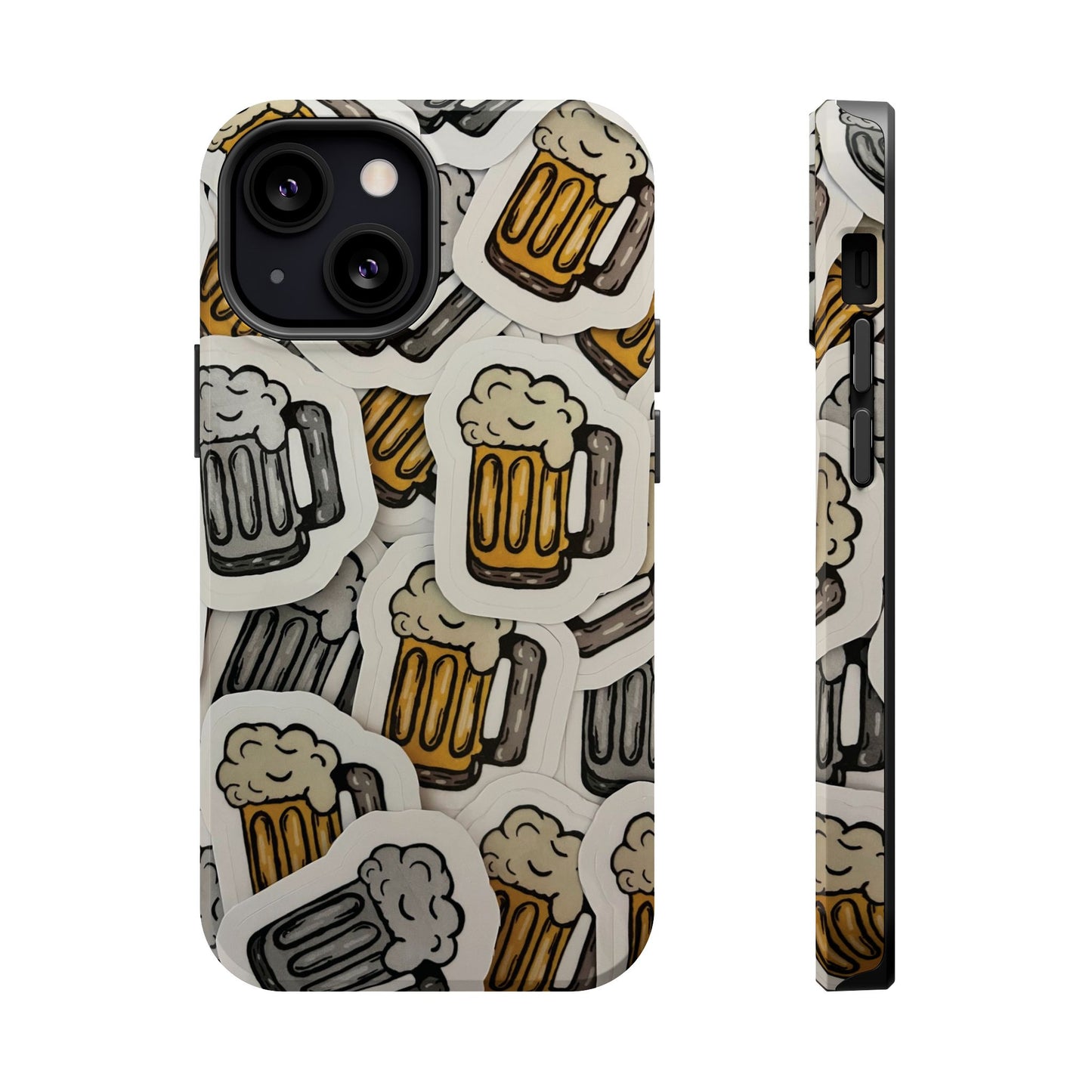 Magnetic Impact-Resistant Case- Beer Lover