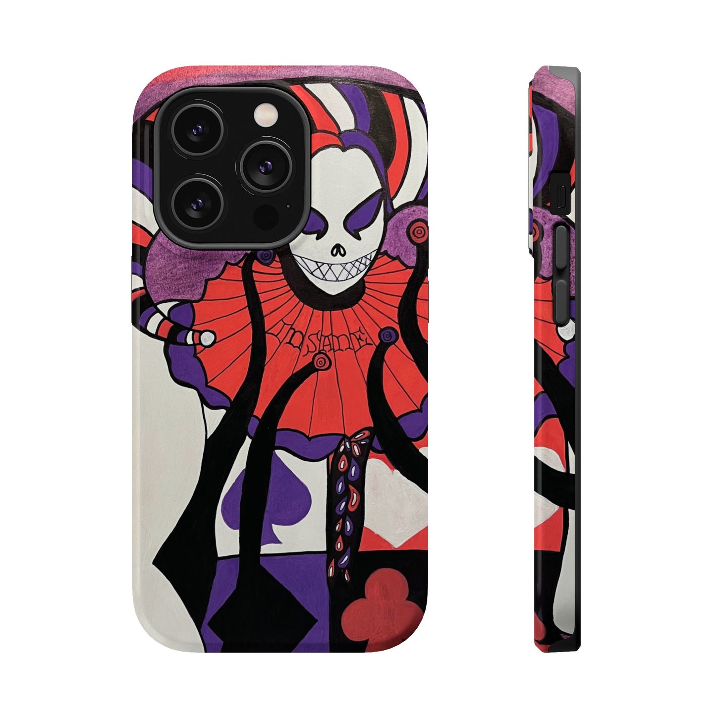 Magnetic Impact-Resistant Case- Dark Jester