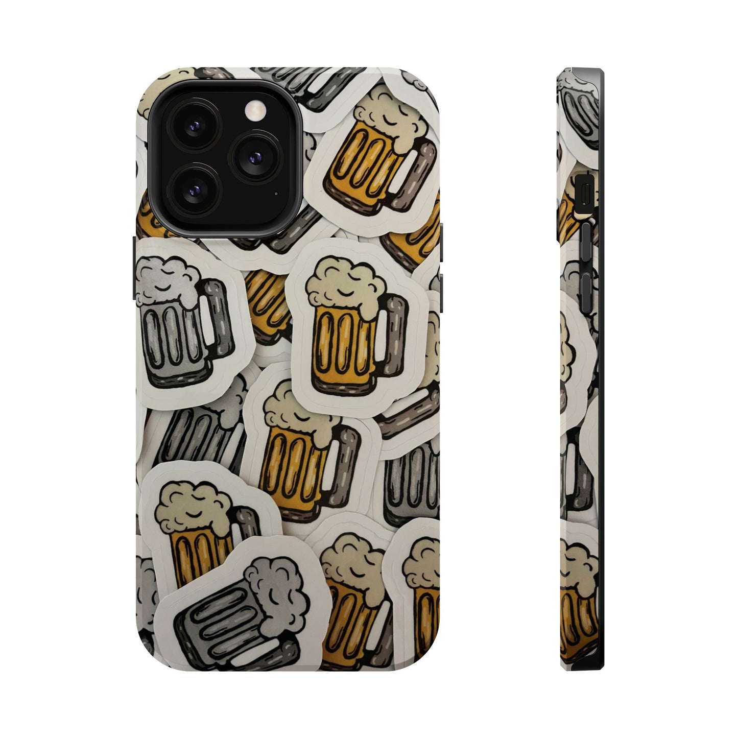 Magnetic Impact-Resistant Case- Beer Lover