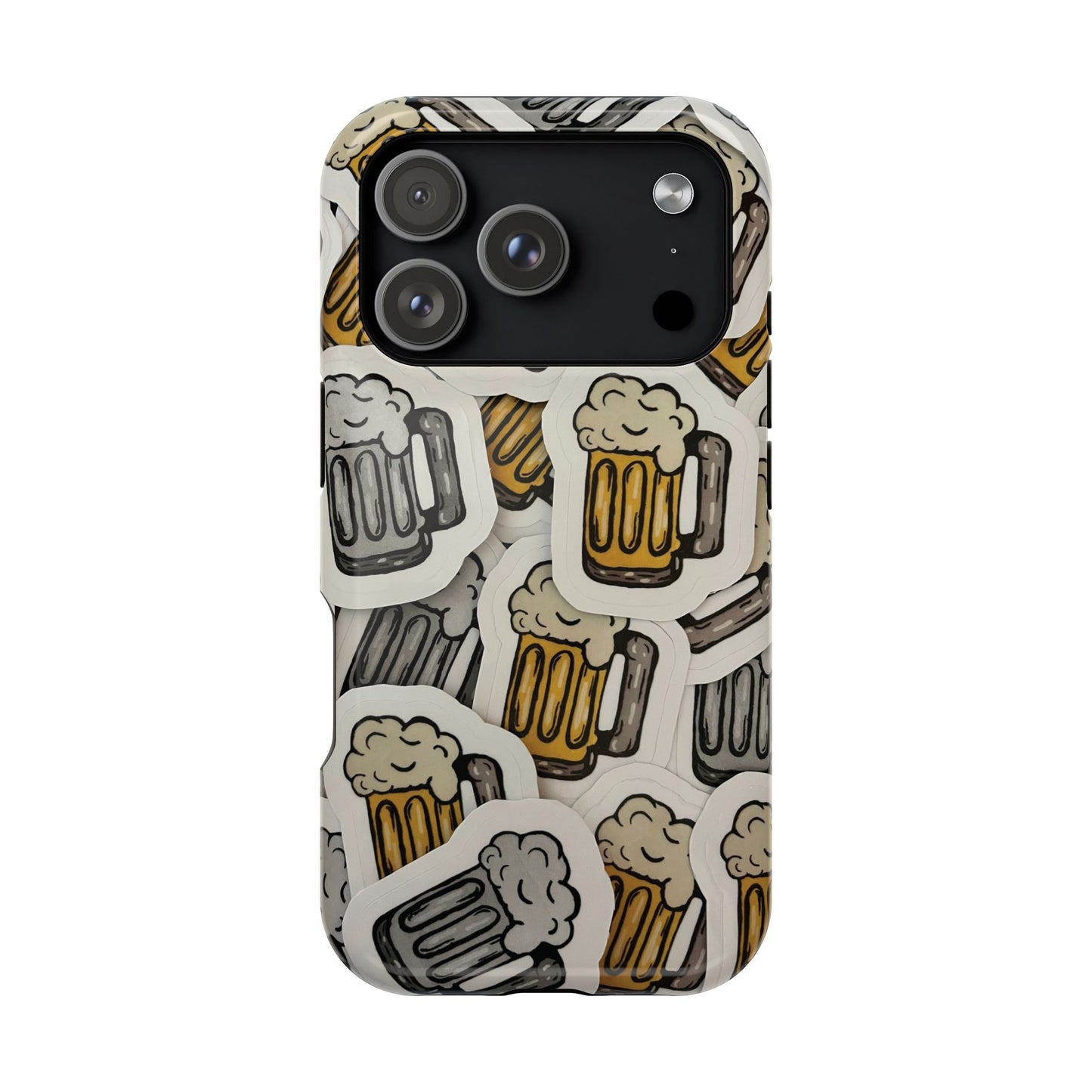 Magnetic Impact-Resistant Case- Beer Lover