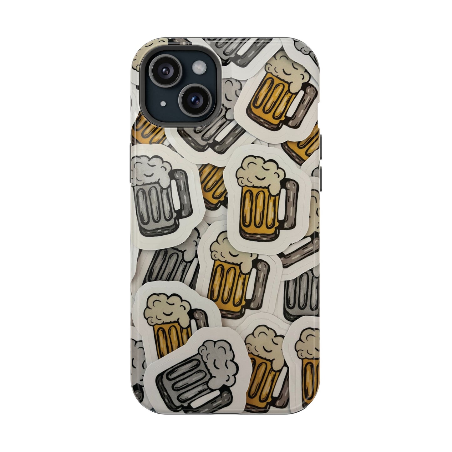 Magnetic Impact-Resistant Case- Beer Lover