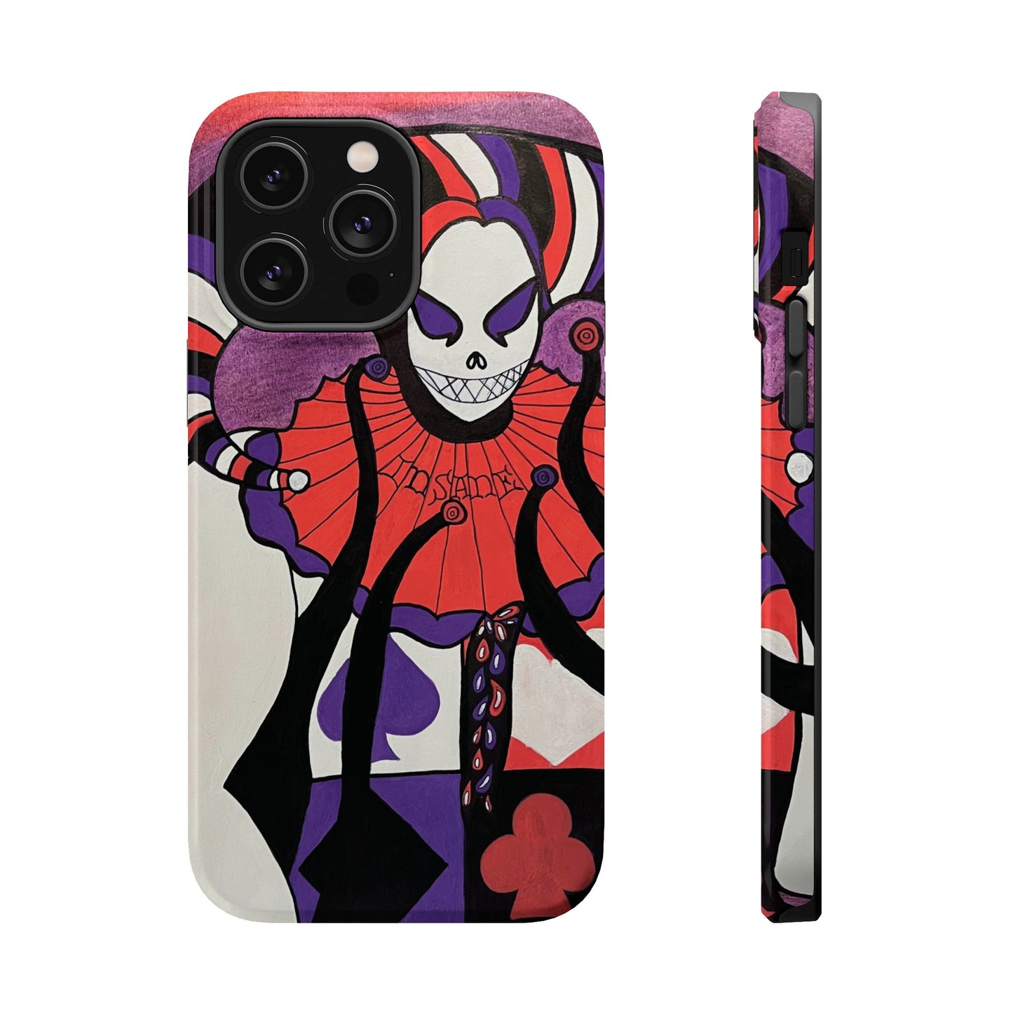 Magnetic Impact-Resistant Case- Dark Jester