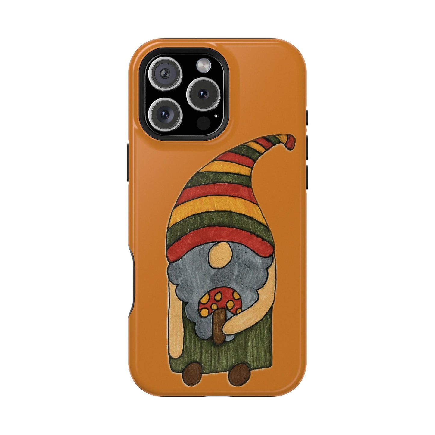 Magnetic Impact-Resistant Case- Gnome