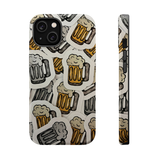 Magnetic Impact-Resistant Case- Beer Lover
