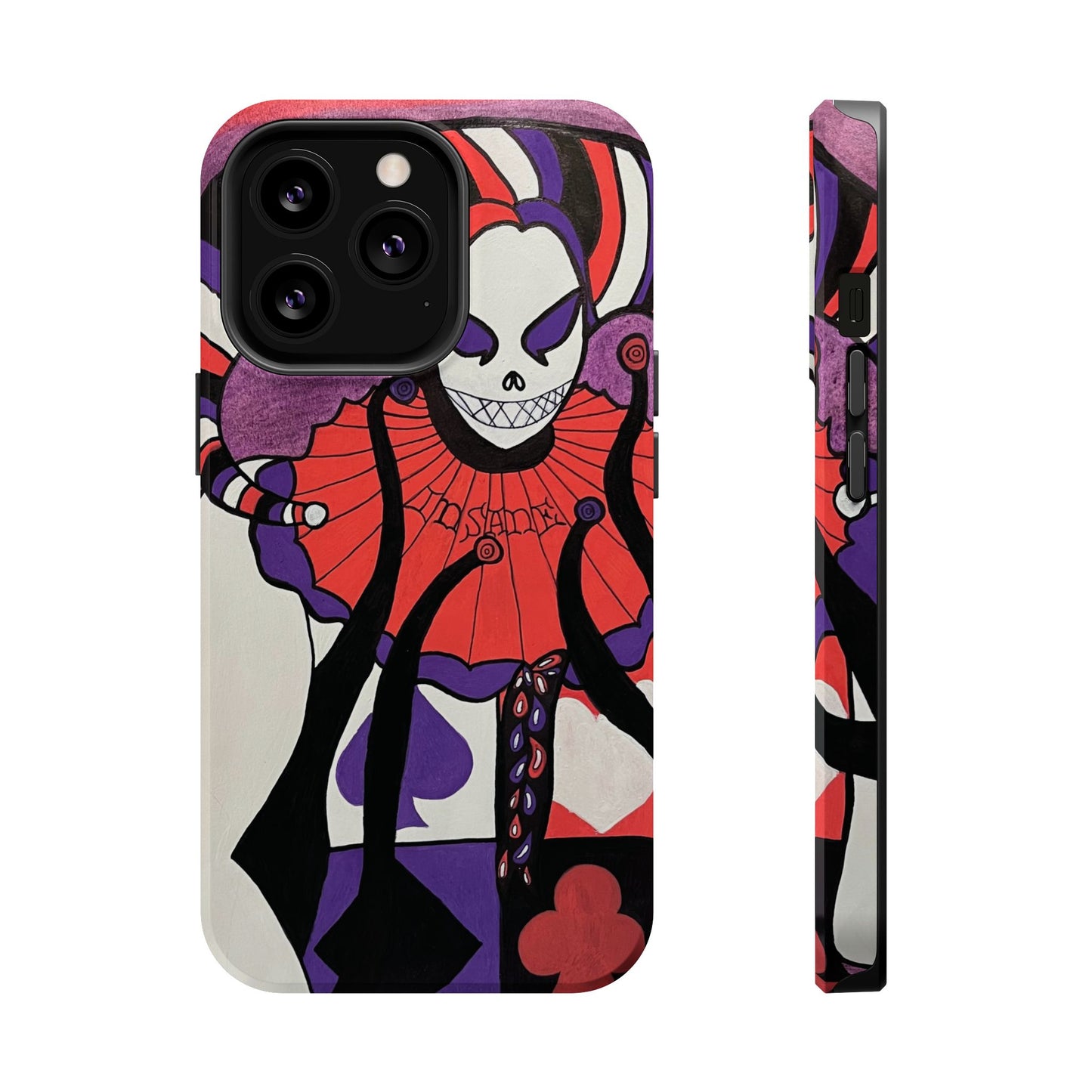 Magnetic Impact-Resistant Case- Dark Jester