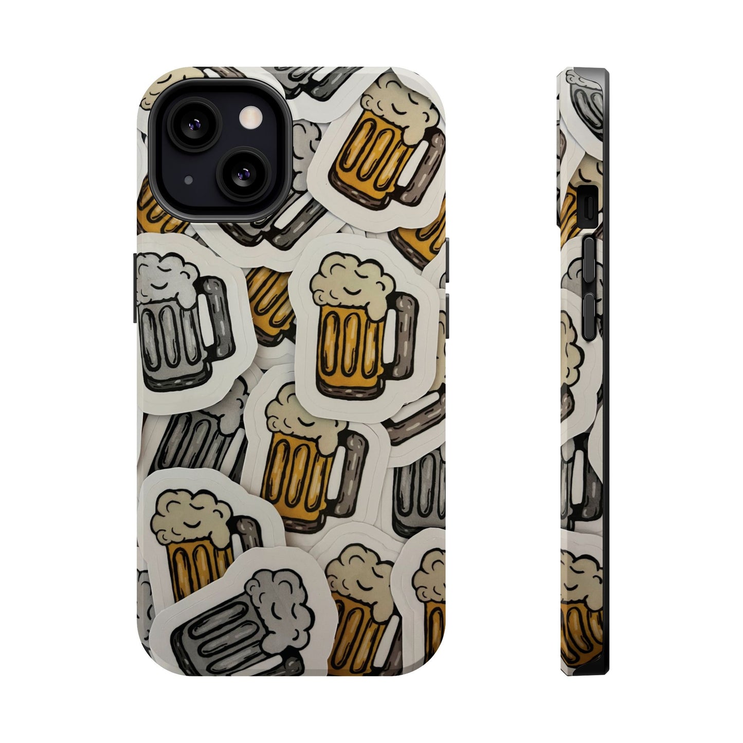 Magnetic Impact-Resistant Case- Beer Lover