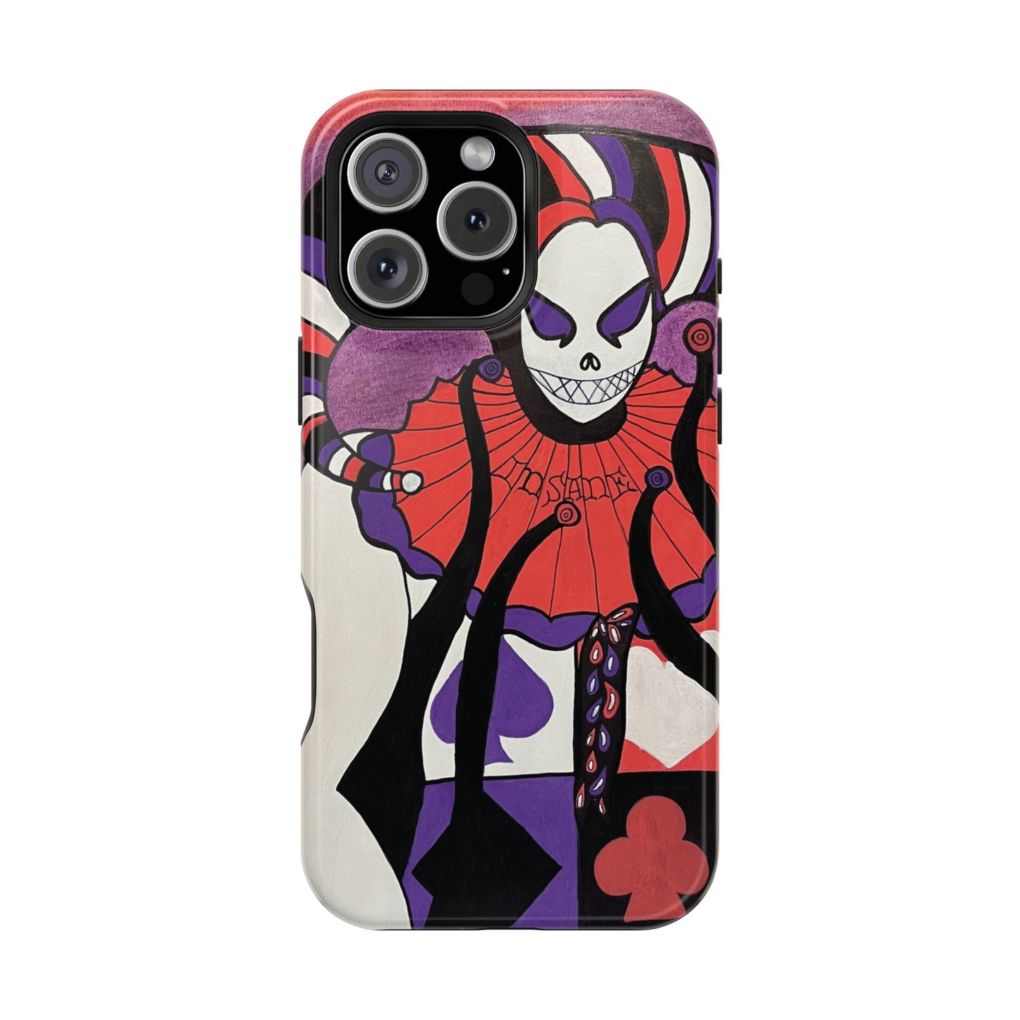 Magnetic Impact-Resistant Case- Dark Jester
