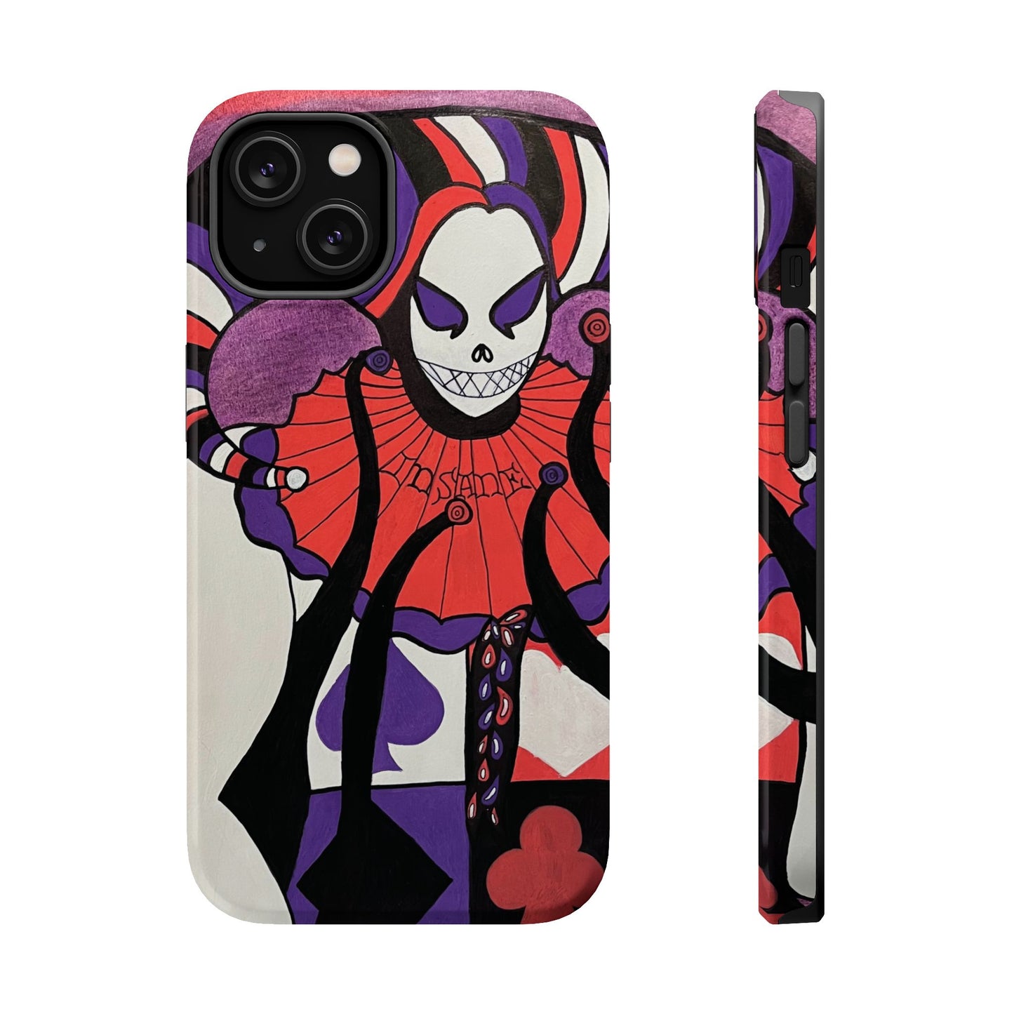 Magnetic Impact-Resistant Case- Dark Jester