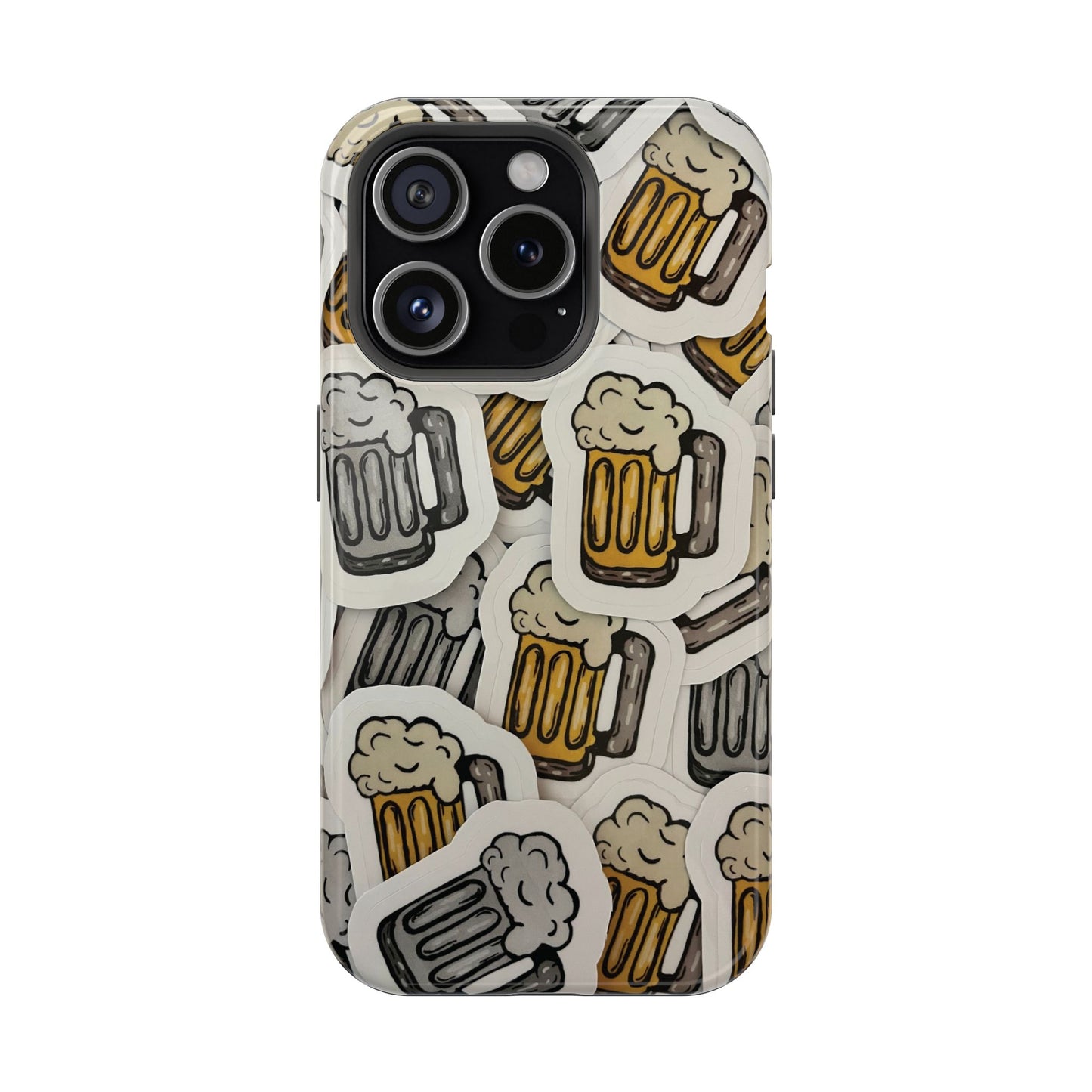 Magnetic Impact-Resistant Case- Beer Lover