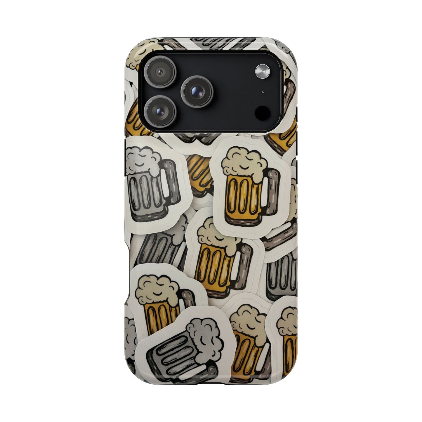 Magnetic Impact-Resistant Case- Beer Lover