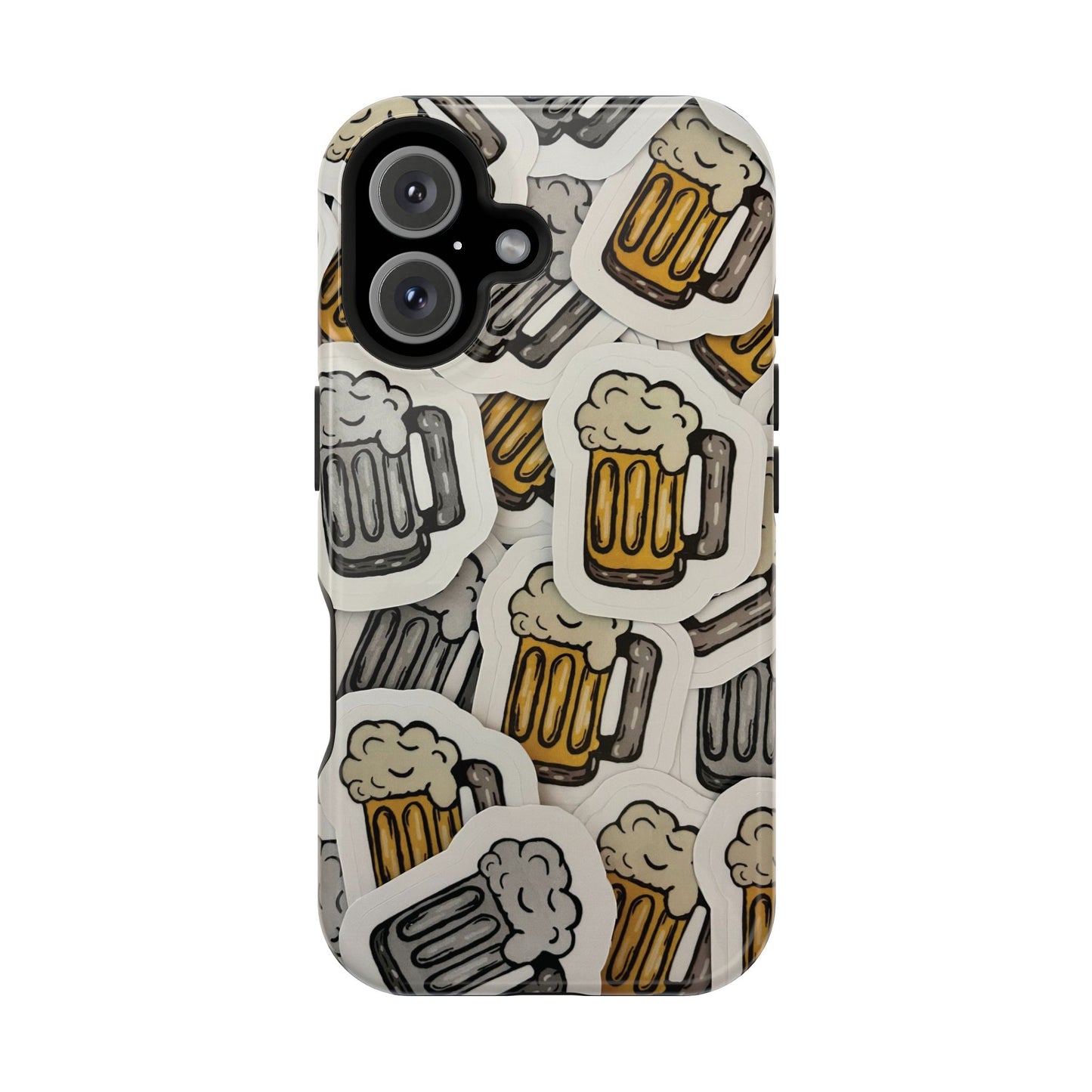 Magnetic Impact-Resistant Case- Beer Lover
