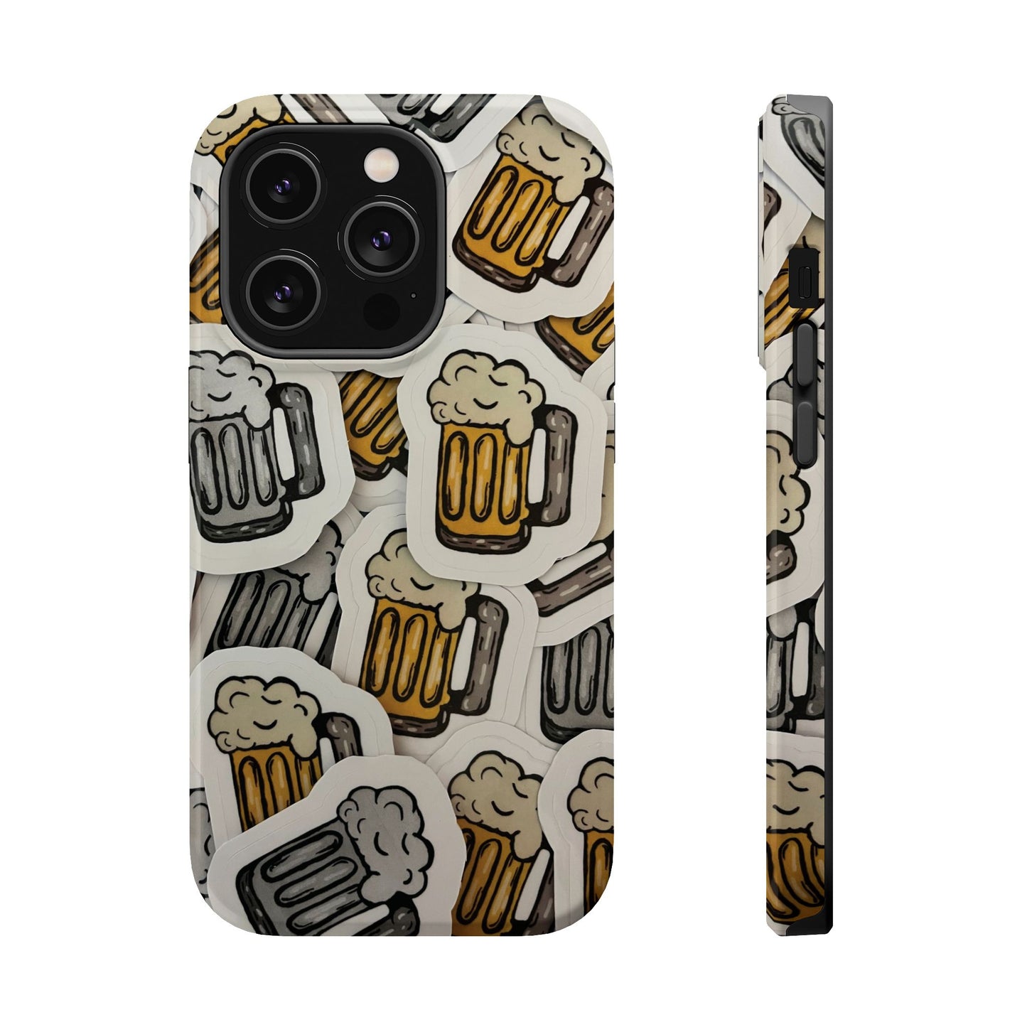 Magnetic Impact-Resistant Case- Beer Lover