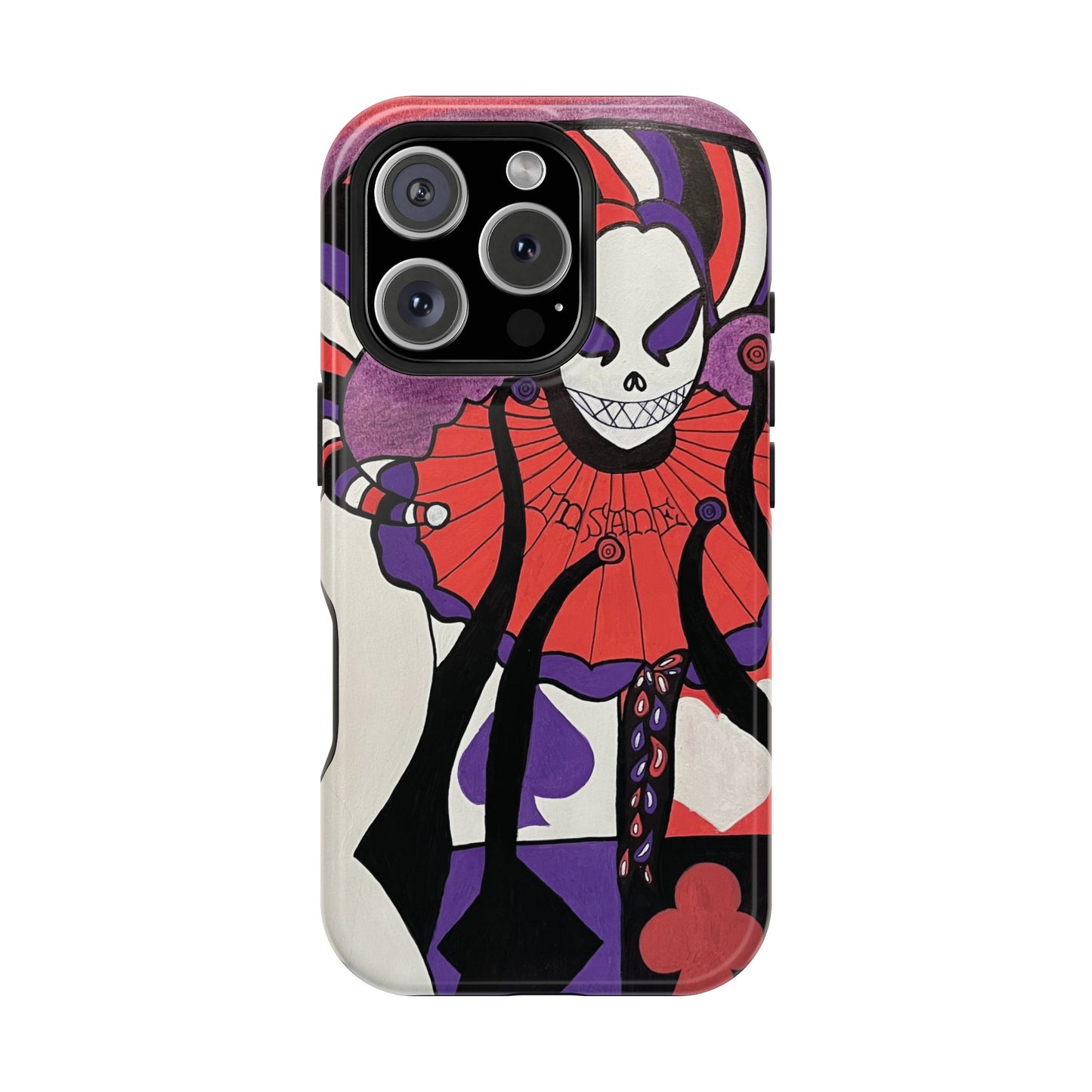 Magnetic Impact-Resistant Case- Dark Jester
