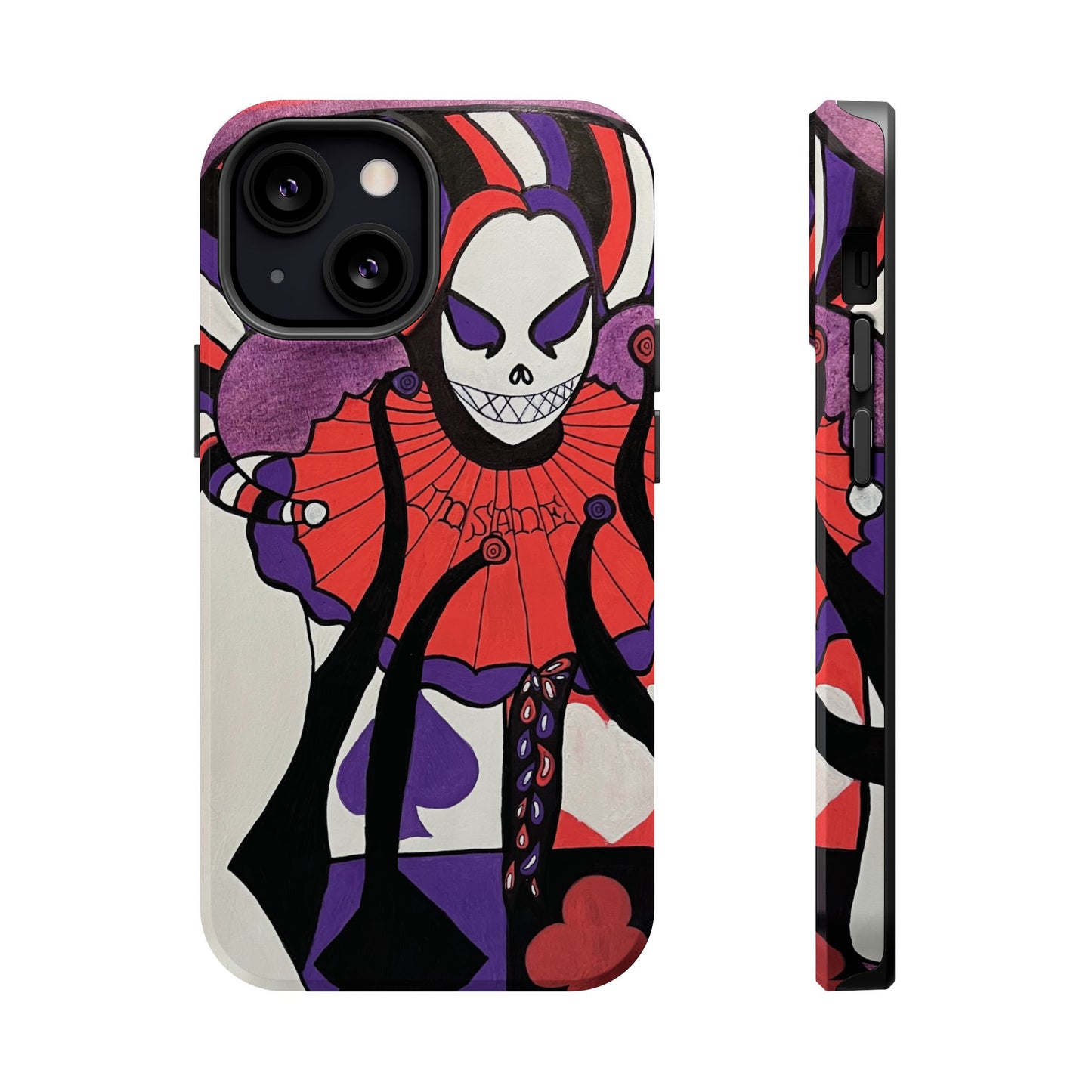 Magnetic Impact-Resistant Case- Dark Jester