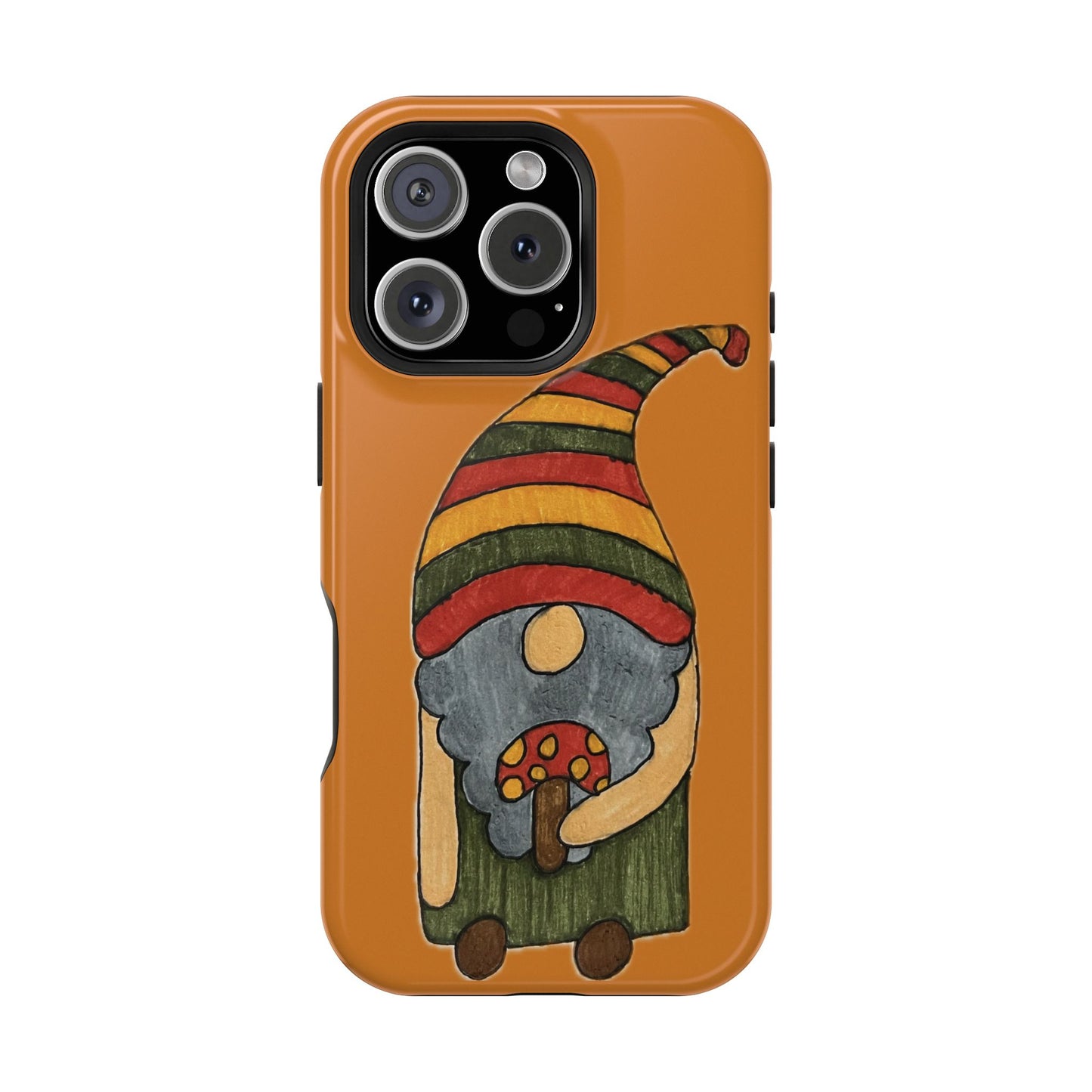 Magnetic Impact-Resistant Case- Gnome
