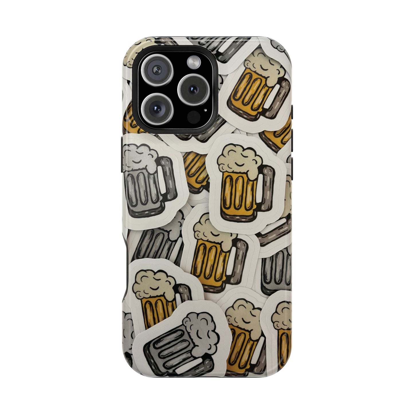 Magnetic Impact-Resistant Case- Beer Lover
