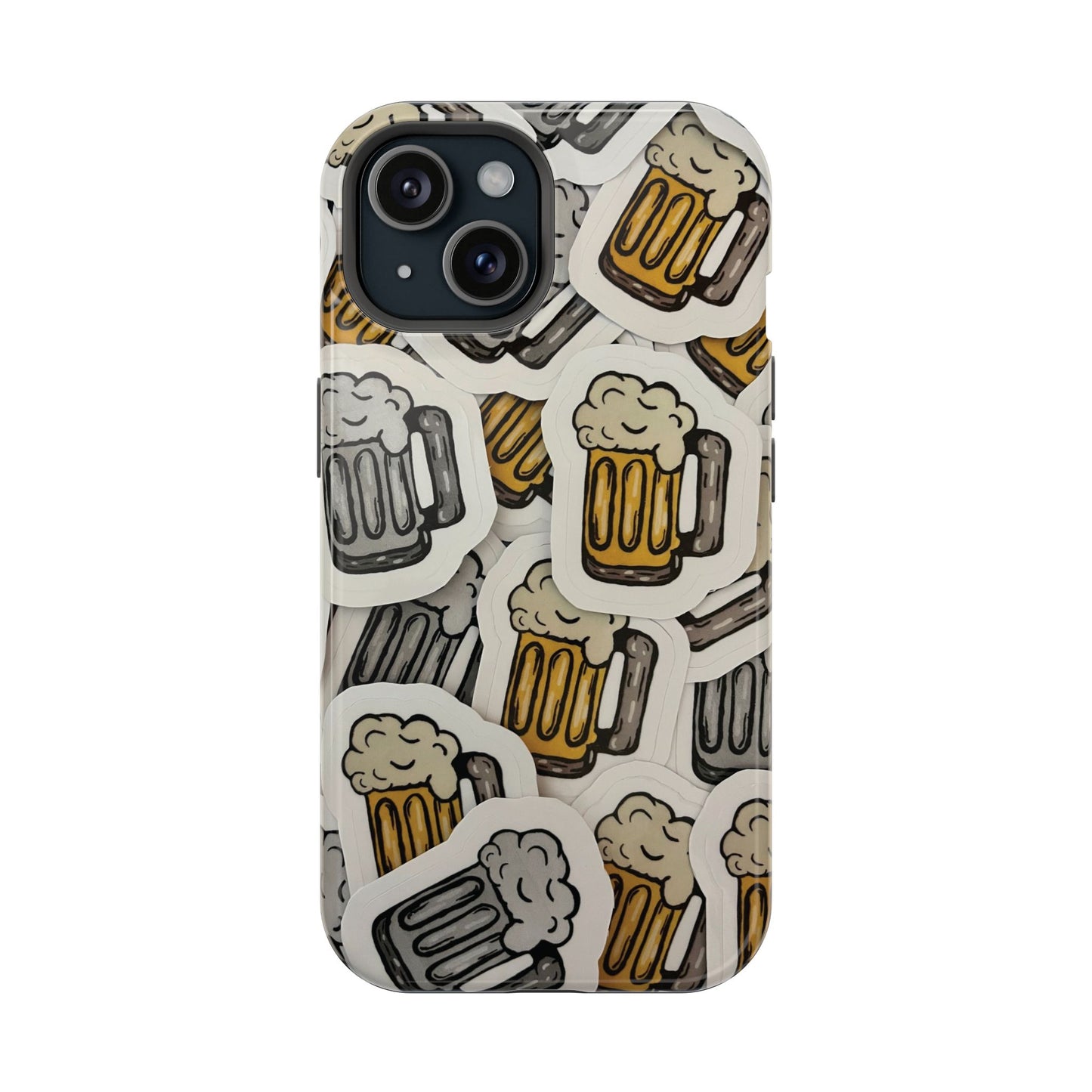 Magnetic Impact-Resistant Case- Beer Lover