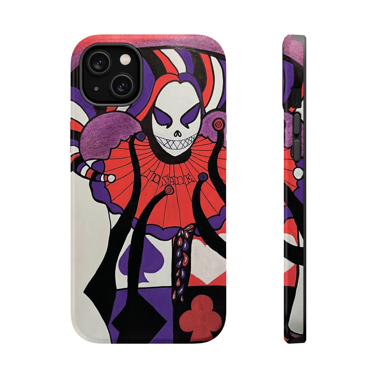 Magnetic Impact-Resistant Case- Dark Jester