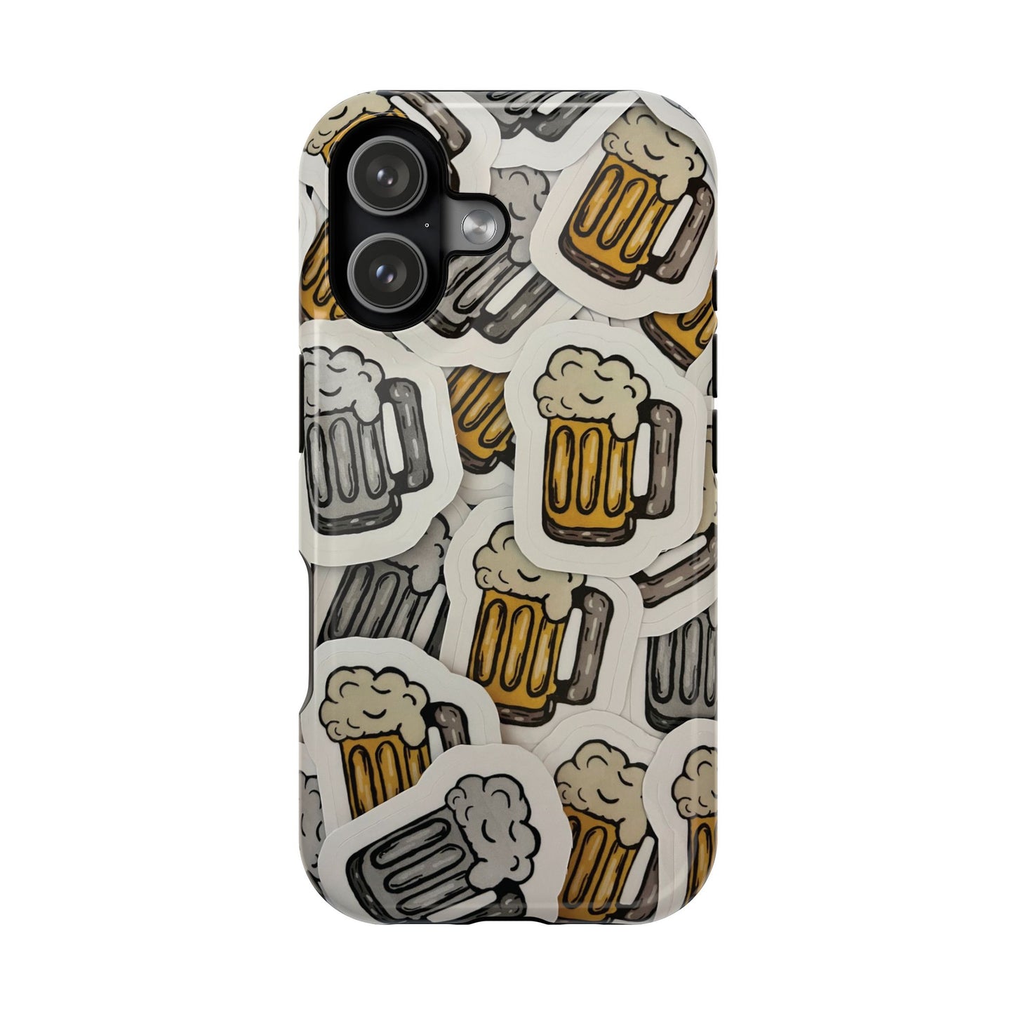 Magnetic Impact-Resistant Case- Beer Lover