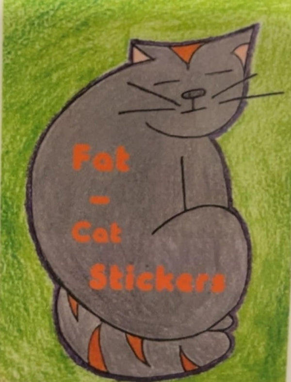 Fat-Cat Stickers