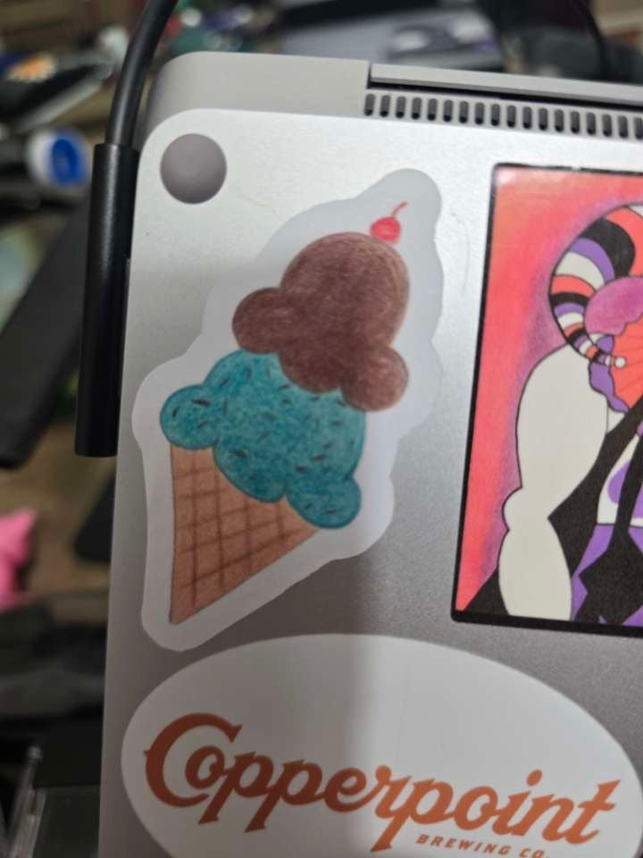 Ice Cream: Summer Fun Sticker
