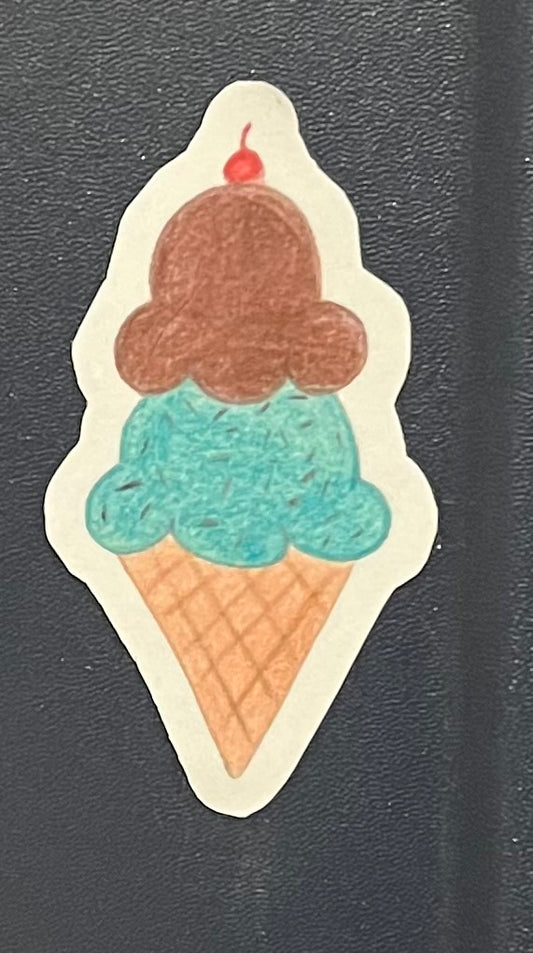 Ice Cream: Summer Fun Sticker